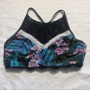 Floral High Waist Bikini